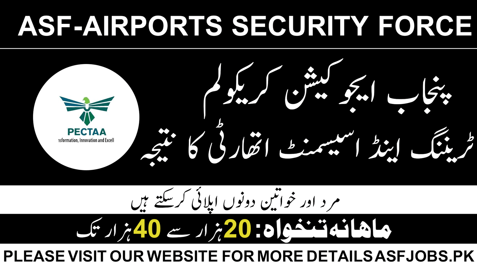 PECTAA 8th Class Result